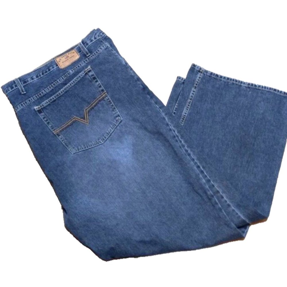 us polo assn mens jeans 58 X 34 carpenter blue denim Heritage mens plus size